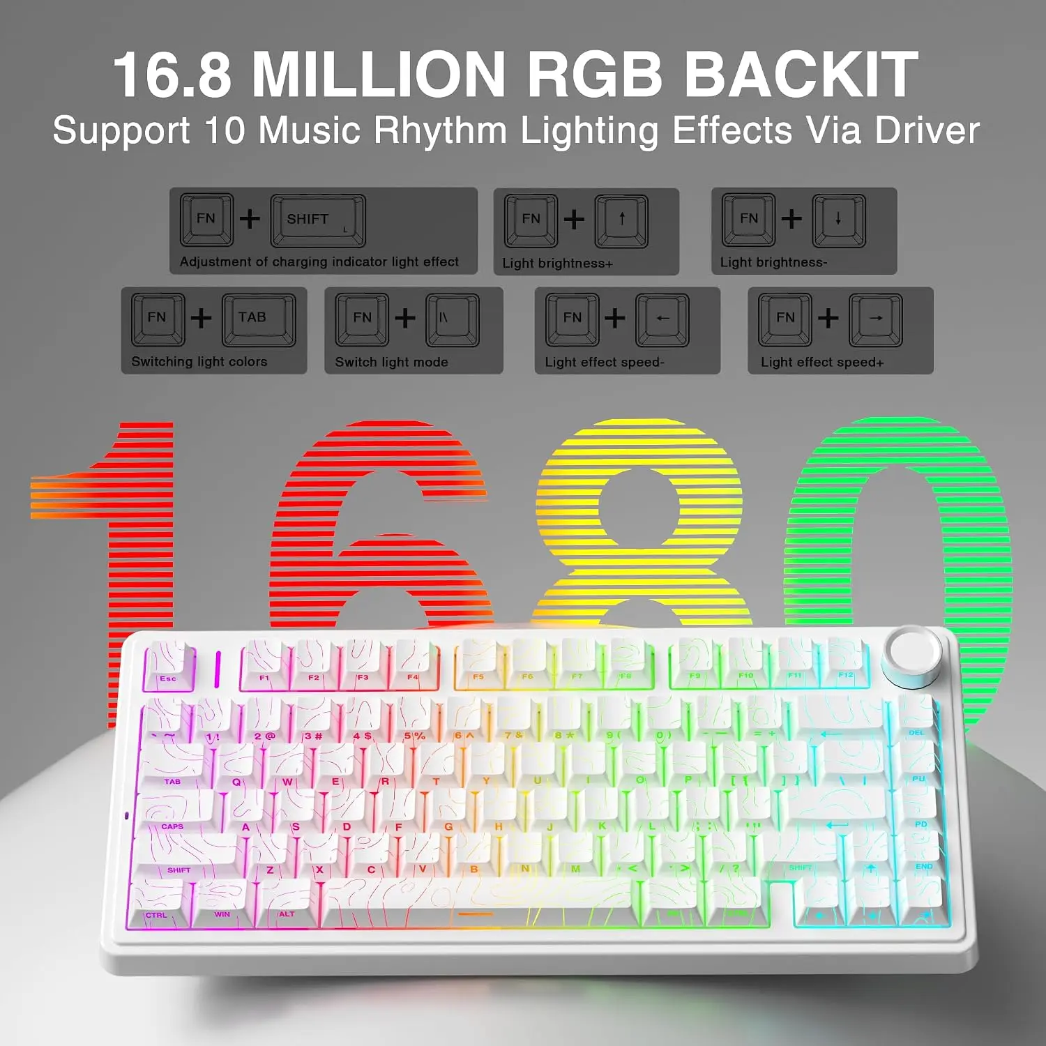 AULA F75 HE Keyboard Mekanik G - Gaming Keyboard No Rgb ulasan dan harga